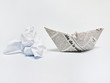 Papierschiffchen