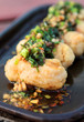 special thai seafood dish, squid meat tucked with minced pork