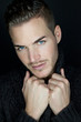 Portrait of a beautiful young man