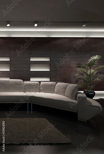 Illustration: Modern living room interior | Design Loft Modern living room interior | Design Loft