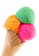 Ice cream in the cone