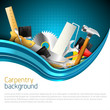 Modern carpentry background