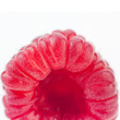 Ripe raspberry macro