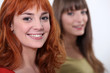 Smiling women