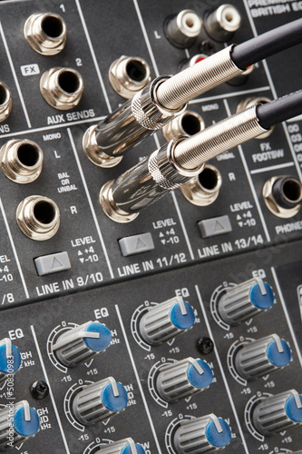 Photo: Audio connectors Audio connectors