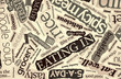 cookery word collage