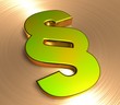 3D Goldzeichen II - Paragraph