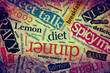 grunge food words