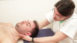 Patient at the physiotherapy