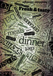 retro food poster
