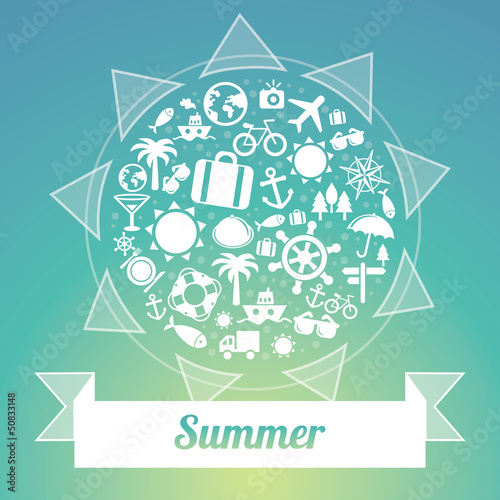 Vector: Vector travel concept Vector travel concept