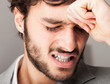 Stressed businessman