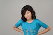 Native child with attitude