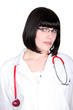 Attractive female doctor