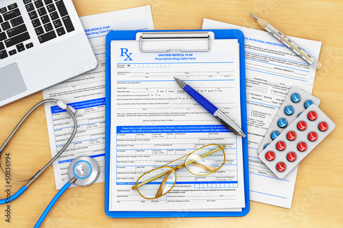 Illustration: Doctor paperwork Doctor paperwork