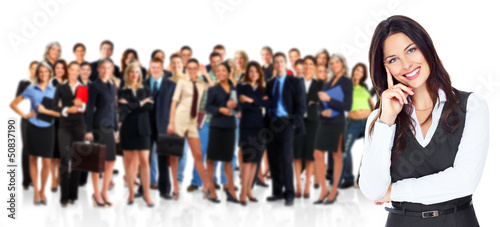Photo: Business people team. Business people team.