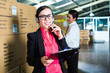 Customer Service in a warehouse