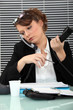 Secretary burdened with two phones