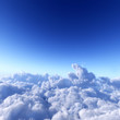 青空と雲海