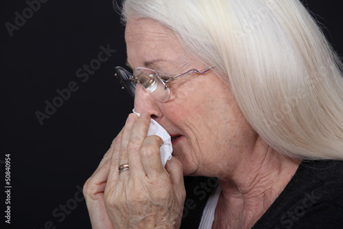 Photo: elderly woman crying elderly woman crying