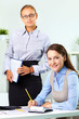 Boss and employee