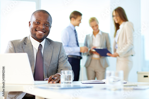 Photo: Business worker Business worker