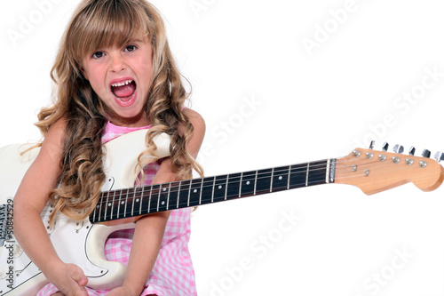 Photo: Girl with guitar Girl with guitar
