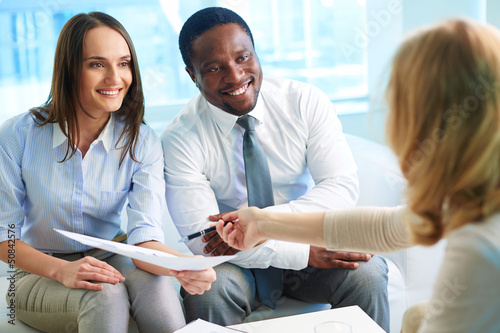Photo: Financial adviser Financial adviser