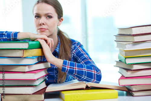 Photo: Before exam Before exam