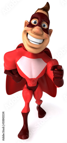 Illustration: Fun superhero Fun superhero