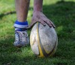ramasser le ballon au rugby