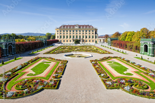 Photo: Palace Gardens at Vienna Palace Gardens at Vienna