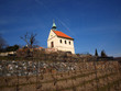 Photo: Saint Clara church with vineyard Saint Clara church with vineyard