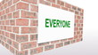 Video: Animation of together everyone achieves more teamwork Animation of together everyone achieves more teamwork