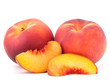 Ripe peach fruit