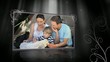 Vídeo: Animation with family at camping site Animation with family at camping site