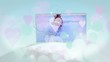 Animation of couple on beach