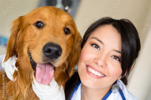 Photo: Dog at the vet Dog at the vet
