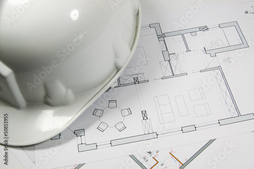 Photo: The plan of building a house The plan of building a house