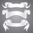 White Paper Ribbons