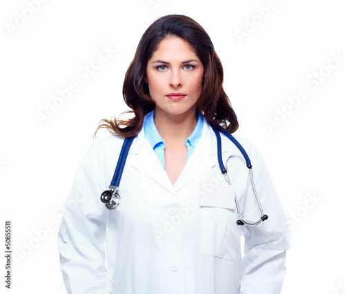Photo: Doctor woman. Doctor woman.