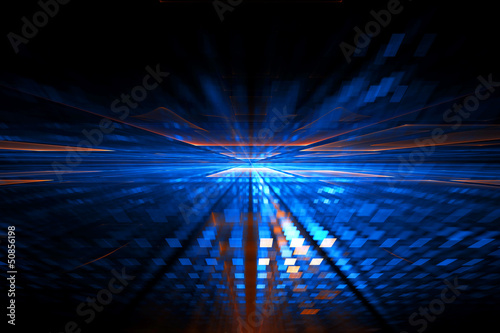 Illustration: Abstract futuristic background Abstract futuristic background