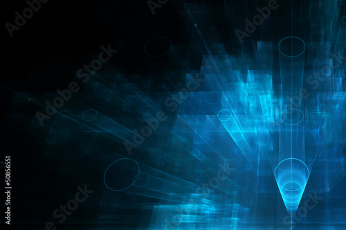 Illustration: Abstract business science or technology background Abstract business science or technology background