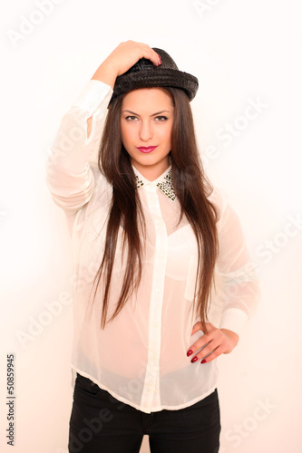 Photo: hübsches junges Model hübsches junges Model