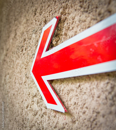 Photo: street sign arrow street sign arrow
