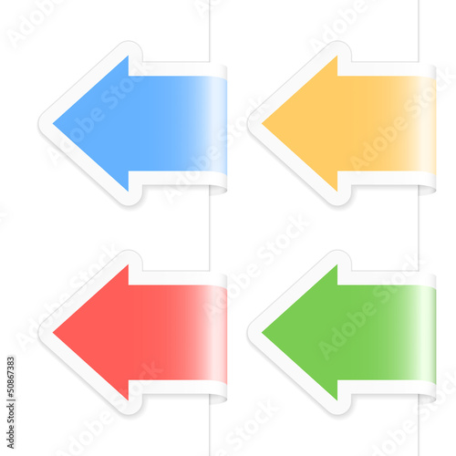 Vector: Arrow labels. Vector illustration Arrow labels. Vector illustration