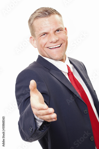 Photo: Business handshake Business handshake