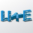 Like 3D words