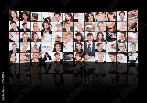 Photo: Large set of various business images Large set of various business images