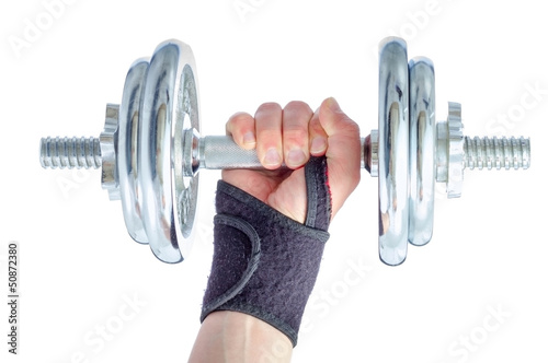 Photo: Wrist damage rehabilitation. Wrist damage rehabilitation.